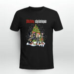 Motley Christmas Motley Crue Heavy Metal Band 3 T Shirt