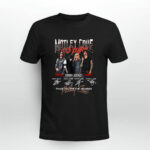 Motley Crue 40 Years Thank You For The Memories Signatures 4 T Shirt