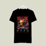 Motley Crue 43 Years Of 1981 2024 Thank You For The Memories 2 T Shirt