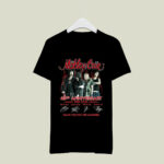 Motley Crue 43rd Anniversary 1981 2024 Thank You For The Memories 2 T Shirt