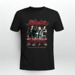 Motley Crue 43rd Anniversary 1981 2024 Thank You For The Memories 4 T Shirt