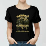 Motorhead 49th Anniversary 1975 2024 Thank You For The Memories Rock Music Fans Signatures 1 Women T Shirt