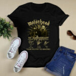 Motorhead Fans 45th Anniversary Signature 2 T Shirt