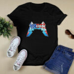 Murica 4th of July America flag 4 T Shirt