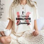 My Favorite Baseball Player Calls Me Grammy Proud Love Gifts 1 1 T Shirt