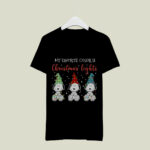 My Favorite Color Is Christmas Lights Snoopy 3 T Shirt
