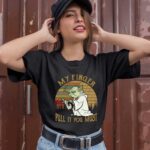 My Finger Pull It You Must Yoda Star Wars Vintage 1 T Shirt