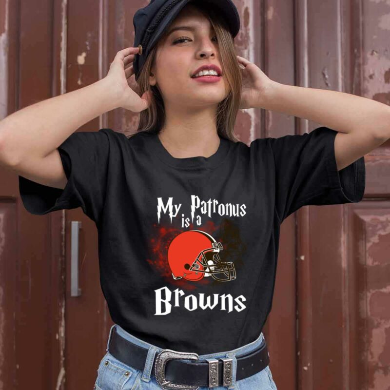 My Patronus Is A Cleveland Browns Football 0 T Shirt
