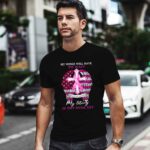 My Wings Will Have To Wait My Story is Not Over Yet Breast Cancer Awareness Cross 0 T Shirt