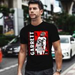 Myles Garrett Defensive End 95 Myles Cleveland Browns signature 1 T Shirt