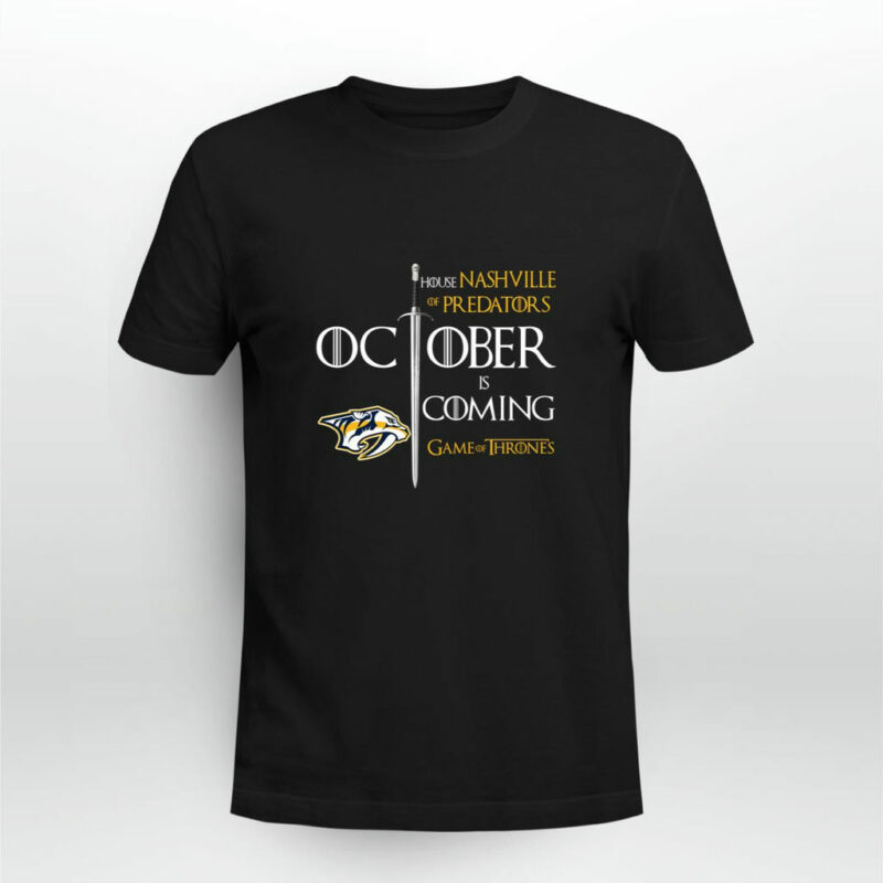 Nashville Predators Game Of Thrones 0 T Shirt