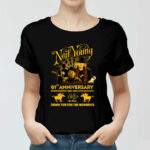 Neil Young 61st Anniversary 1963 2024 Thank You For The Memories 1 Women T Shirt