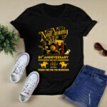 Neil Young 61st Anniversary 1963 2024 Thank You For The Memories 3 T Shirt