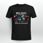 Neil peart legend rush heartbeat signature for fan 3 T Shirt