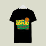 Neon Genesis Evangelion Garfield 3 T Shirt