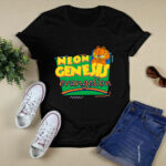 Neon Genesis Evangelion Garfield 4 T Shirt