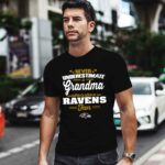 Never Underestimate A Grandma Who Is Also A Ravens Fan 1 T Shirt