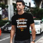 Never Underestimate A Grandpa Who Is Also A Blackhawks Fan 2 T Shirt