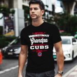 Never Underestimate A Grandpa Who Is Also A Cubs Fan 1 T Shirt