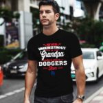 Never Underestimate A Grandpa Who Is Also A Dodgers Fan 1 T Shirt
