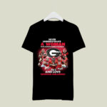 Never Underestimate A Woman Who Understands Football And Love Georgia Bulldogs 1 T Shirt