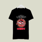 Never Underestimate A Woman Who Understands Football And Loves Chiefs 4 T Shirt