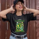Never Underestimate A Woman Who Understands Football And Loves Oregon Ducks 3 T Shirt