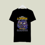 Never Underestimate A Woman Who Understands Football And Loves Ravens 2 T Shirt