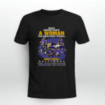 Never Underestimate A Woman Who Understands Football And Loves Ravens 3 T Shirt
