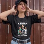 Never Underestimate A Woman Who Understands Football And Loves Sam Hartman 3 T Shirt