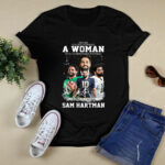 Never Underestimate A Woman Who Understands Football And Loves Sam Hartman 4 T Shirt