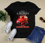 Never Underestimate A Woman Who Understands Formula 1 and loves Charles Leclerc 1 T Shirt