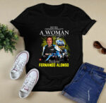 Never Underestimate A Woman Who Understands Formula 1 and loves Fernando Alonso 0 T Shirt