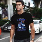 Never Underestimate A Woman Who Understands Nascar And Loves Kyle Larson Signatures 4 T Shirt