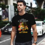 Never Underestimate A Woman Who Understands Nascar and loves Joey Logano 4 T Shirt