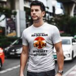 Never Underestimate An Old Man Who Loves Whiskey And Was Born In September Sunset 2 T Shirt