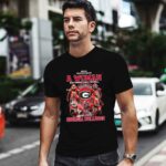 Never underestimate a woman who understand football and loves Bulldog 2 T Shirt