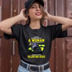 Never underestimate a woman who understands Motogp and love Valentino Rossi 3 T Shirt