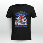 Never underestimate a woman who understands baseball and loves Chicago Cubs 3 T Shirt