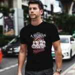 Never underestimate a woman who understands baseball and loves Nationals 1 T Shirt