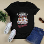 Never underestimate a woman who understands baseball and loves Nationals 2 T Shirt