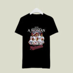 Never underestimate a woman who understands baseball and loves Nationals 3 T Shirt