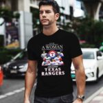 Never underestimate a woman who understands baseball and loves Texas 1 T Shirt