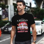 Never underestimate woman who understands baseball and loves Cincinnati Reds 1 T Shirt