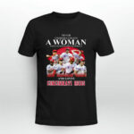 Never underestimate woman who understands baseball and loves Cincinnati Reds 4 T Shirt