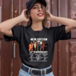 New Edition Band 44th Years Anniversary 1978 2022 Thank You For The Memories Signatures 1 T Shirt