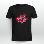 New England Patriots Autism 4 T Shirt