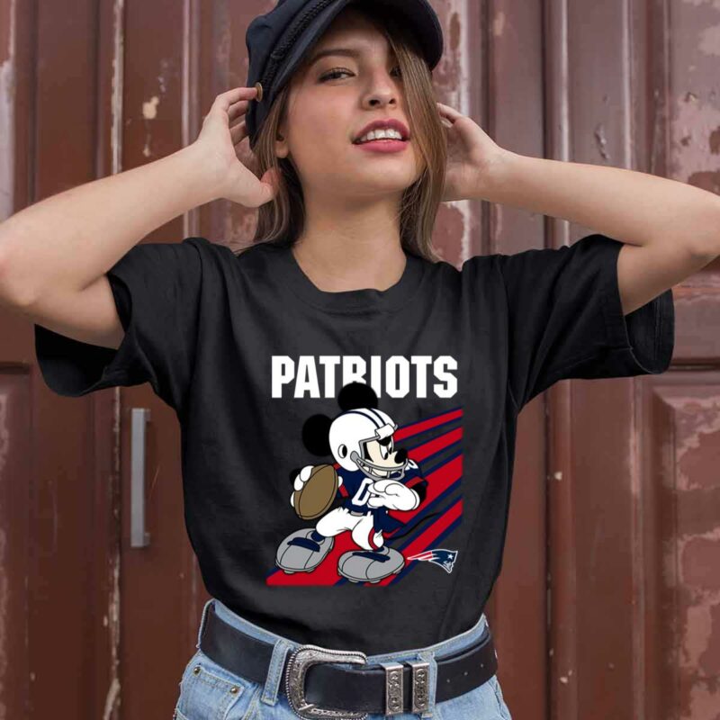New England Patriots Mickey Mouse Disney 0 T Shirt