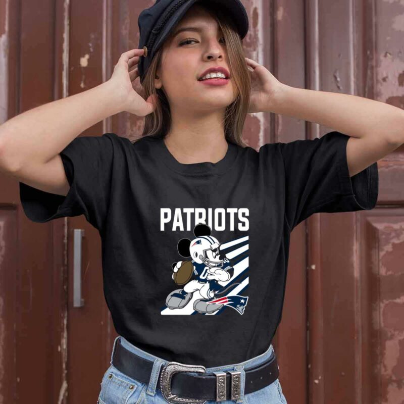 New England Patriots Mickey Mouse Disney Football 0 T Shirt