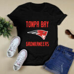 New England Patriots Tampa Bay Buccaneers Tompa Bay Gronkaneers 4 T Shirt